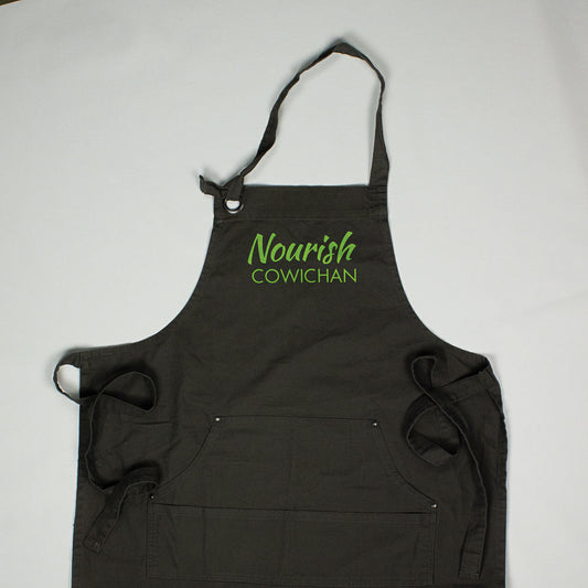 Charcoal Premium Cotton Canvas Apron